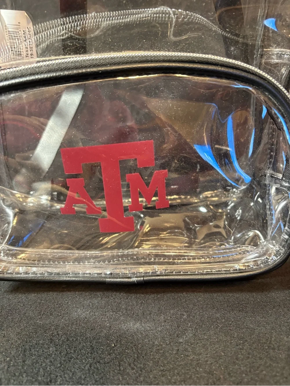 Texas A&M Aggies Logobrands Clear Stadium Backpack Official NCAA Licensed